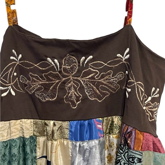 Patchwork Midi Dress - Picture 9 of 13